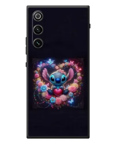 Чехол для ZTE Nubia RedMagic 10 Air с картинкой «Stitch в цветах»
