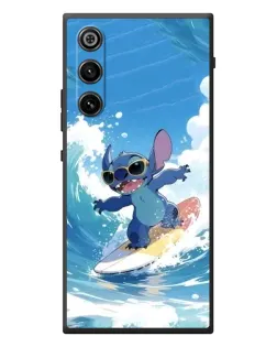 Чехол для ZTE Nubia RedMagic 10 Air с картинкой «Стич на волне»