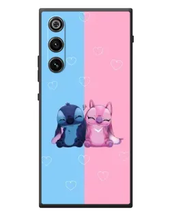 Чехол для ZTE Nubia RedMagic 10 Air с картинкой «Stitch и Angel Love»