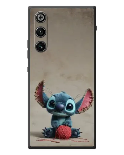 Чехол для ZTE Nubia RedMagic 10 Air с картинкой «Стич на коричневом фоне»