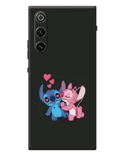 Чехол для ZTE Nubia RedMagic 10 Air с картинкой «Анжел целует Стича»