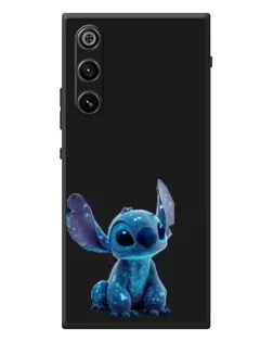 Чехол для ZTE Nubia RedMagic 10 Air с картинкой «Стич на черном»