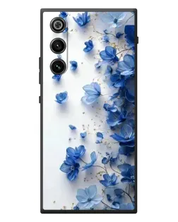 Чехол для ZTE Nubia RedMagic 10 Air с картинкой «Голубой цветочный каскад» Чехол для ZTE Nubia RedMagic 10 Air с картинкой «Голубой цветочный каскад»