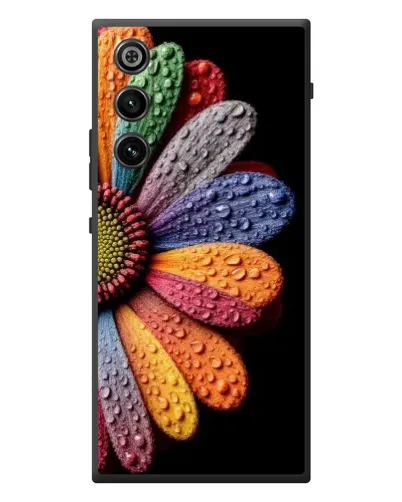 Чехол для ZTE Nubia RedMagic 10 Air с картинкой «Радужный цветок» Чехол для ZTE Nubia RedMagic 10 Air с картинкой «Радужный цветок»