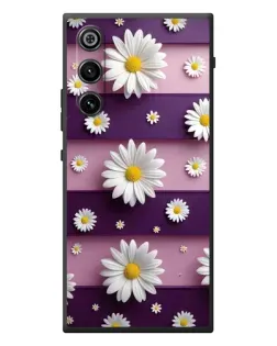 Чехол для ZTE Nubia RedMagic 10 Air с картинкой «Ромашки на фиолетовом» Чехол для ZTE Nubia RedMagic 10 Air с картинкой «Ромашки на фиолетовом»