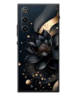 Чехол для ZTE Nubia RedMagic 10 Air с картинкой «Черный лотос» Чехол для ZTE Nubia RedMagic 10 Air с картинкой «Черный лотос»