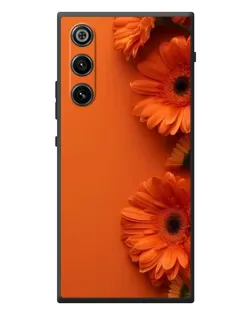 Чехол для ZTE Nubia RedMagic 10 Air с картинкой «Оранжевые герберы» Чехол для ZTE Nubia RedMagic 10 Air с картинкой «Оранжевые герберы»