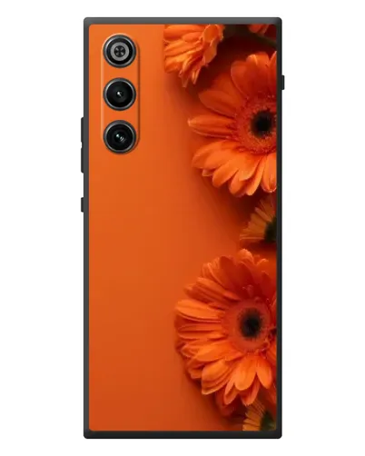 Чехол для ZTE Nubia RedMagic 10 Air с картинкой «Оранжевые герберы» Чехол для ZTE Nubia RedMagic 10 Air с картинкой «Оранжевые герберы»