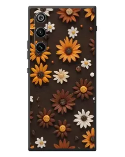 Чехол для ZTE Nubia RedMagic 10 Air с картинкой «Узор из маленьких подсолнухов» Чехол для ZTE Nubia RedMagic 10 Air с картинкой «Узор из маленьких подсолнухов»