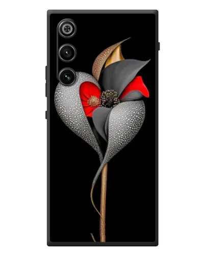 Чехол для ZTE Nubia RedMagic 10 Air с картинкой «Серебряный фантазийный цветок» Чехол для ZTE Nubia RedMagic 10 Air с картинкой «Серебряный фантазийный цветок»