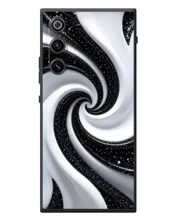 Чехол для ZTE Nubia RedMagic 10 Air с картинкой «Черно-белая спираль» Чехол для ZTE Nubia RedMagic 10 Air с картинкой «Черно-белая спираль»