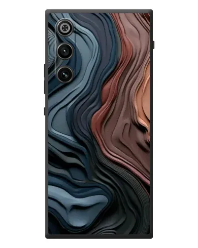 Чехол для ZTE Nubia RedMagic 10 Air с картинкой «Цветные волны каньона»