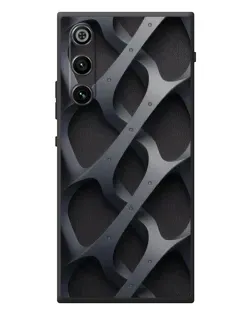 Чехол для ZTE Nubia RedMagic 10 Air с картинкой «Объемное серое плетение»