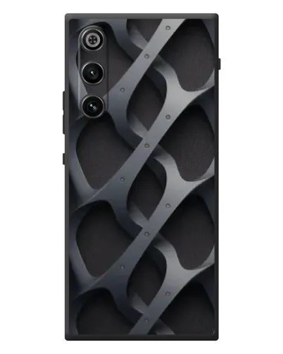Чехол для ZTE Nubia RedMagic 10 Air с картинкой «Объемное серое плетение»