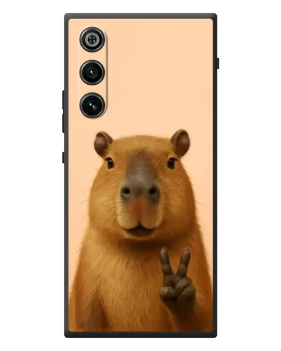 Чехол для ZTE Nubia RedMagic 10 Air с картинкой «Капибара виктория»