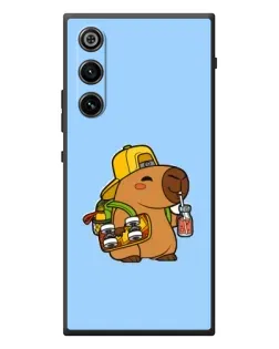 Чехол для ZTE Nubia RedMagic 10 Air с картинкой «Капибара на скейте»