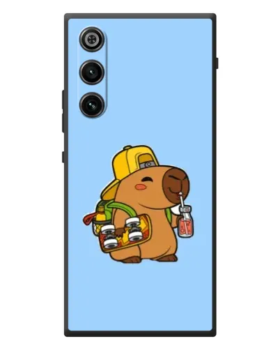 Чехол для ZTE Nubia RedMagic 10 Air с картинкой «Капибара на скейте»