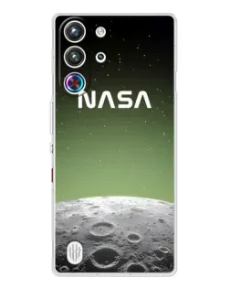 Чехол для ZTE Nubia RedMagic 10 Pro с картинкой «NASA — лунный градиент»