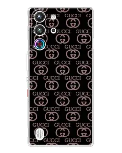 Чехол для ZTE Nubia RedMagic 10 Pro с картинкой «Классическая монограмма Gucci»