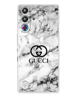 Чехол для ZTE Nubia RedMagic 10 Pro с картинкой «Gucci — мраморный шик»