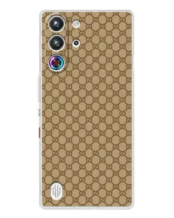 Чохол для ZTE Nubia RedMagic 10 Pro з картинкою «Gucci — класичний беж»