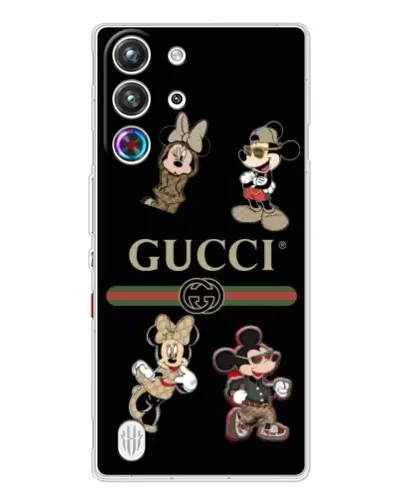 Чохол для ZTE Nubia RedMagic 10 Pro з картинкою «Gucci — герої Disney та монограма» Чохол для ZTE Nubia RedMagic 10 Pro з картинкою «Gucci — герої Disney та монограма»