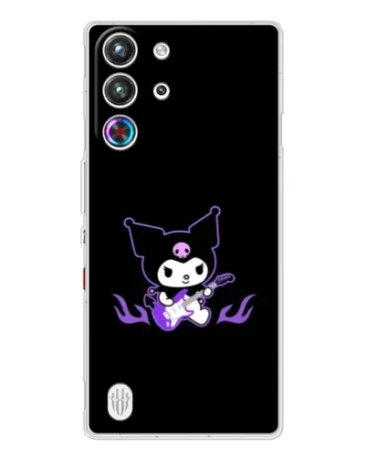 Чехол для ZTE Nubia RedMagic 10 Pro с картинкой «Электрическая Kuromi» Чехол для ZTE Nubia RedMagic 10 Pro с картинкой «Электрическая Kuromi»