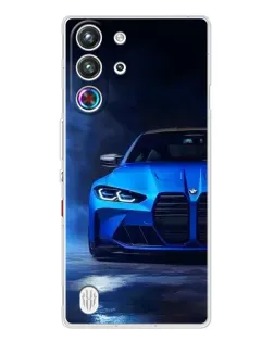 Чехол для ZTE Nubia RedMagic 10 Pro с картинкой «Голубая BMW M4» Чехол для ZTE Nubia RedMagic 10 Pro с картинкой «Голубая BMW M4»