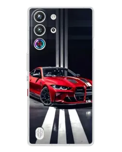Чехол для ZTE Nubia RedMagic 10 Pro с картинкой «Красная BMW на дороге» Чехол для ZTE Nubia RedMagic 10 Pro с картинкой «Красная BMW на дороге»