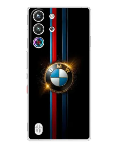 Чехол для ZTE Nubia RedMagic 10 Pro с картинкой «BMW M-Power неон»