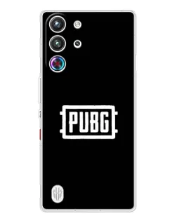 Чохол для ZTE Nubia RedMagic 10 Pro з картинкою «Лого BMW — металевий блиск»