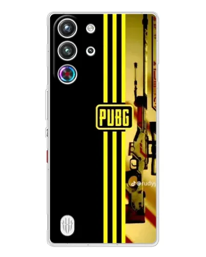 Чехол для ZTE Nubia RedMagic 10 Pro с картинкой «PUBG — камуфляжный шлем»