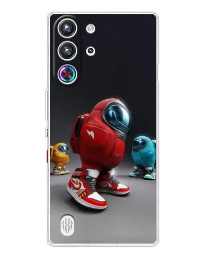 Чехол для ZTE Nubia RedMagic 10 Pro с картинкой «Among Us — 3D стиль» Чехол для ZTE Nubia RedMagic 10 Pro с картинкой «Among Us — 3D стиль»