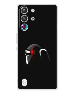 Чохол для ZTE Nubia RedMagic 10 Pro з картинкою «Among Us шолом»
