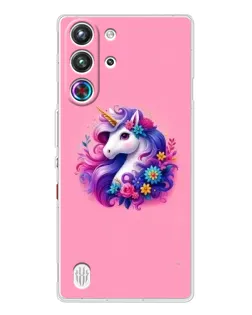 Чехол для ZTE Nubia RedMagic 10 Pro с картинкой «Сказочный единорог»