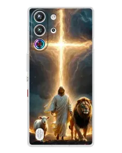 Чехол для ZTE Nubia RedMagic 10 Pro с картинкой «Лев Иуды и Свет»