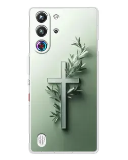 Чехол для ZTE Nubia RedMagic 10 Pro с картинкой «Оливковая ветвь»