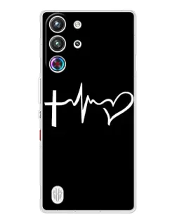 Чехол для ZTE Nubia RedMagic 10 Pro с картинкой «Пульс веры»