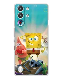 Чехол для ZTE Nubia RedMagic 10 Pro с картинкой «Спанч Боб победитель»
