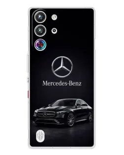 Чехол для ZTE Nubia RedMagic 10 Pro с картинкой «Mercedes — решетка радиатора»