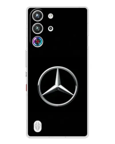 Чехол для ZTE Nubia RedMagic 10 Pro с картинкой «Mercedes классический лого»