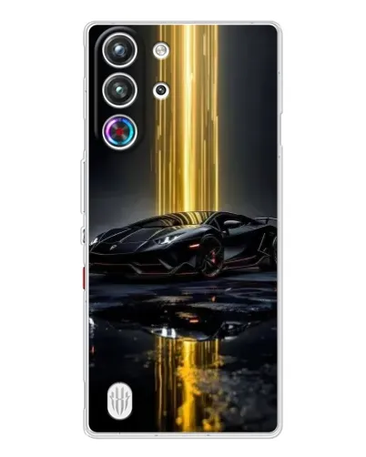 Чехол для ZTE Nubia RedMagic 10 Pro с картинкой «Ночной Lamborghini драйв» Чехол для ZTE Nubia RedMagic 10 Pro с картинкой «Ночной Lamborghini драйв»