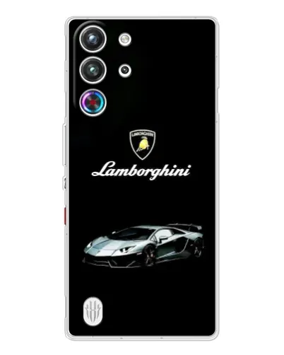 Чехол для ZTE Nubia RedMagic 10 Pro с картинкой «Логотип Lamborghini классика» Чехол для ZTE Nubia RedMagic 10 Pro с картинкой «Логотип Lamborghini классика»