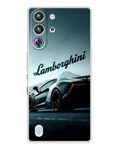 Чехол для ZTE Nubia RedMagic 10 Pro с картинкой «Классическая надпись Lamborghini» Чехол для ZTE Nubia RedMagic 10 Pro с картинкой «Классическая надпись Lamborghini»