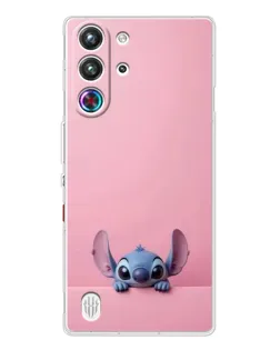 Чохол для ZTE Nubia RedMagic 10 Pro з картинкою «Stitch визирає»