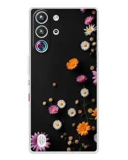 Чехол для ZTE Nubia RedMagic 10 Pro с картинкой «Цветочная композиция»