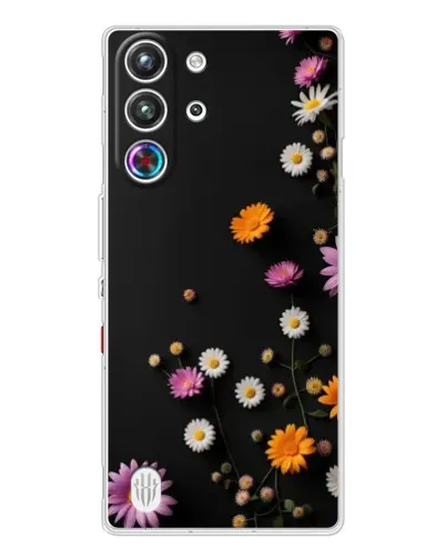 Чехол для ZTE Nubia RedMagic 10 Pro с картинкой «Цветочная композиция»