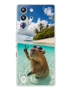 Чехол для ZTE Nubia RedMagic 10 Pro с картинкой «Капибара на море» Чехол для ZTE Nubia RedMagic 10 Pro с картинкой «Капибара на море»