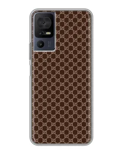 Чехол для ZTE Nubia RedMagic 11 Pro Plus с картинкой «Gucci — шоколадная сетка» Чехол для ZTE Nubia RedMagic 11 Pro Plus с картинкой «Gucci — шоколадная сетка»