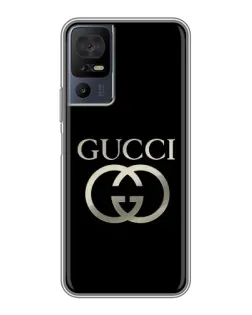 Чехол для ZTE Nubia RedMagic 11 Pro Plus с картинкой «Gucci — золото на черном» Чехол для ZTE Nubia RedMagic 11 Pro Plus с картинкой «Gucci — золото на черном»